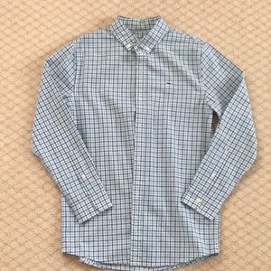 Vineyard Vines Boys Dress Shirt Size M